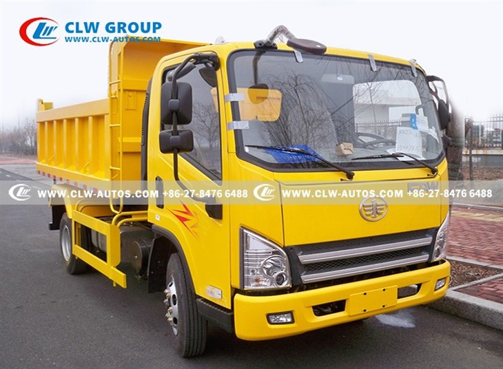 FAW 5Tons Small Rear Tipper Truck