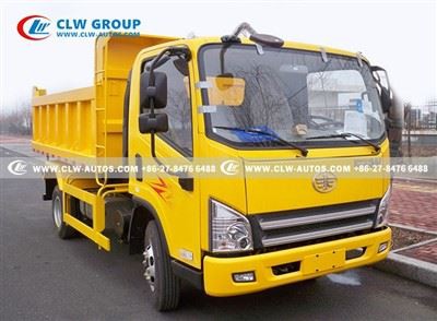 FAW 5Tons Small Rear Tipper Truck