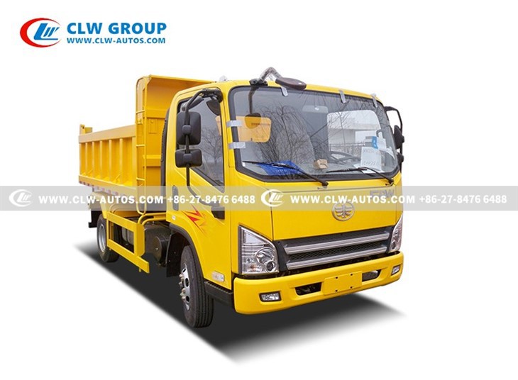 FAW 5Tons Small Rear Tipper Truck
