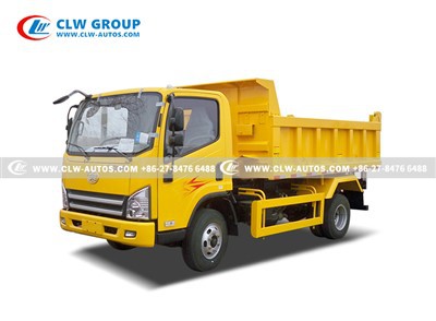 FAW 5Tons Small Rear Tipper Truck