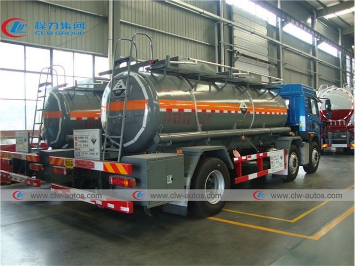 6X2 FAW 10-15CBM Chemical Sulfuric Acid Transport Truck