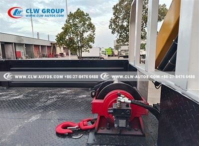 25tons Mobile Knuckle Crane 12 Wheeler Boom Crane Truck