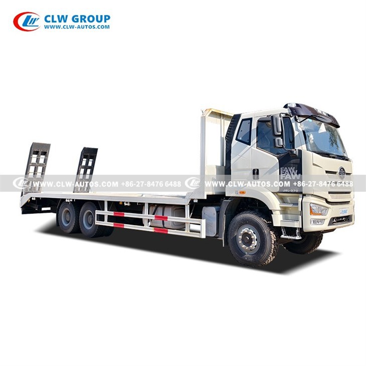 FAW 35 Tons Excavator Flatbed Truck