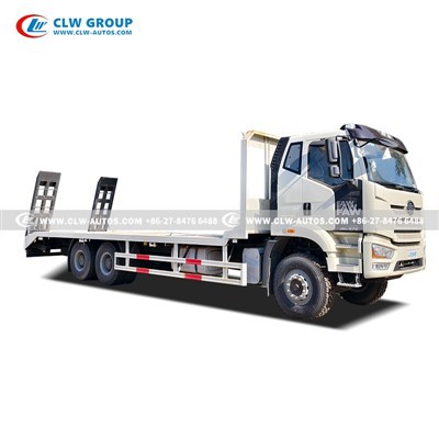 FAW 35 Tons Excavator Flatbed Truck best