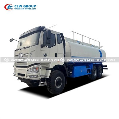 6x6 25,000L Fuel Tanker Truck For West Africa