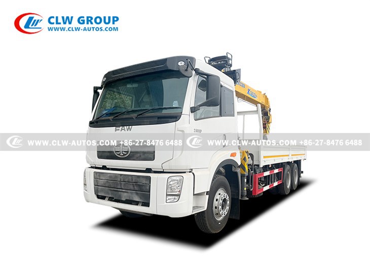 FAW J5P RHD 10Ton Crane Truck