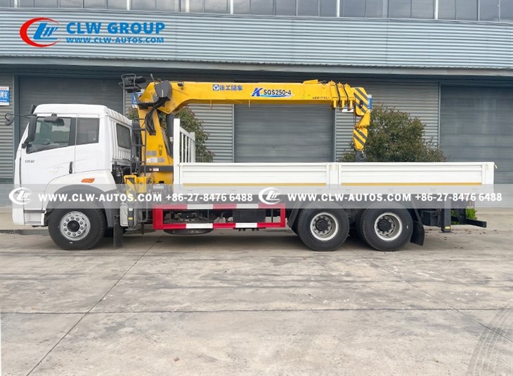 FAW J5P RHD 10Ton Crane Truck