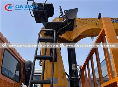 FAW J5P Crane Truck For Tanzania
