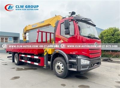 FAW J6L 220HP 10tons Truck Crane