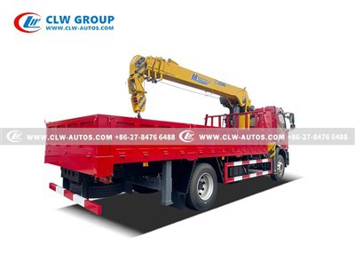 FAW J6L 220HP 10tons Truck Crane