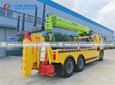 FAW J6L 20T Wrecker Truck With Zoomlion Crane best