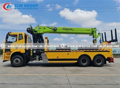 FAW J6L 20T Wrecker Truck With Zoomlion Crane suppliers