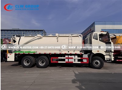 FAW J6P 12000Liters Sewer Cleaner Truck factory