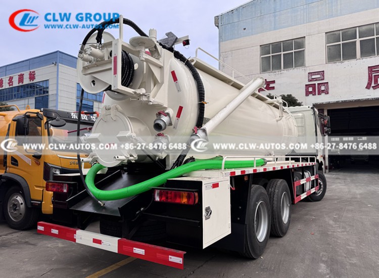 FAW J6P 12000Liters Sewer Cleaner Truck high quality