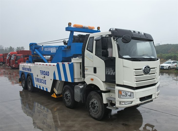 FAW J6P 50-Tons Rotation Wrecker Recovery Truck