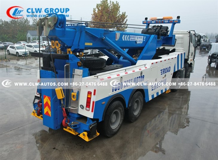 FAW J6P 50-Tons Rotation Wrecker Recovery Truck