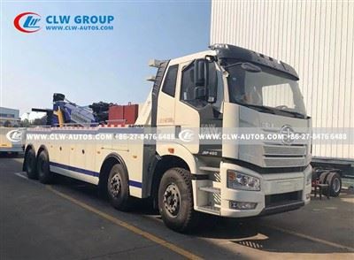 FAW J6P 8x4 25 Tons Integrated Road Wrecker Truck