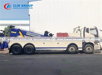 FAW J6P 8x4 25 Tons Integrated Road Wrecker Truck
