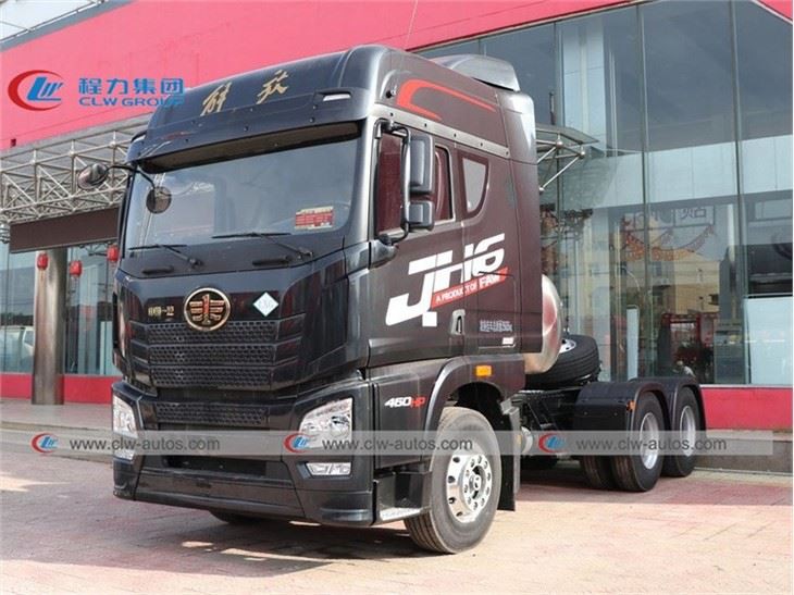 FAW JH6 1000Liter LNG Tractor Truck 6x4
