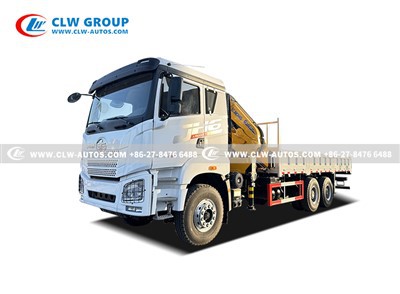 FAW Crane Truck With XCMG Crane