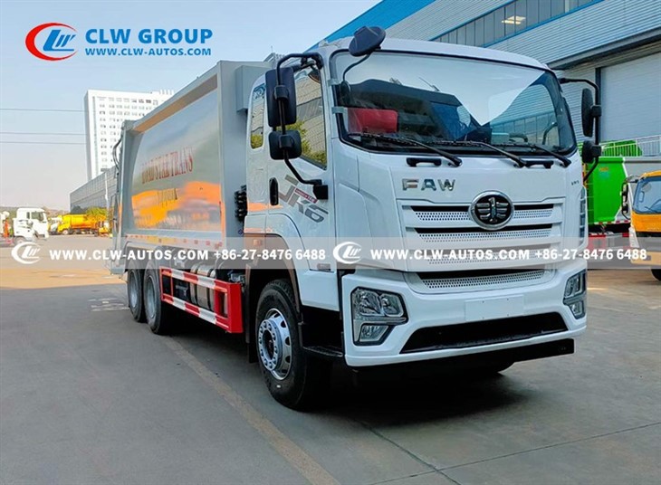 FAW JK6 20m3 Refuse Compactor Truck