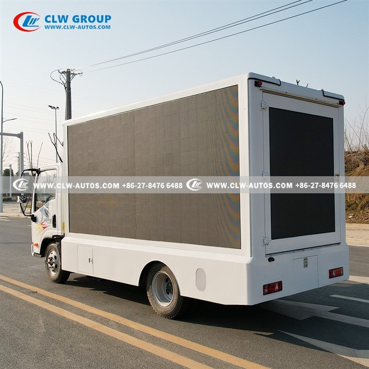 FAW 3-Sides P4 LED Billboard Truck