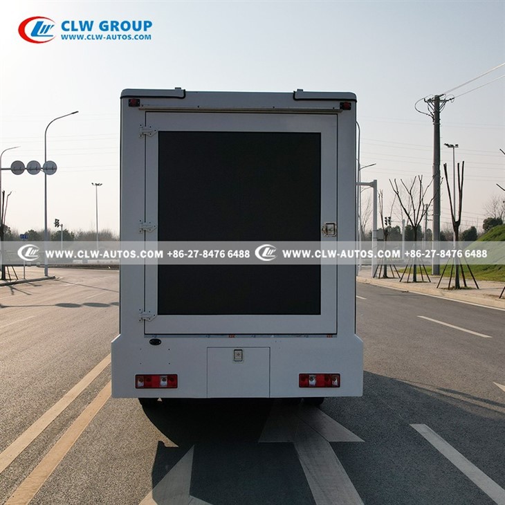 FAW 3-Sides P4 LED Billboard Truck