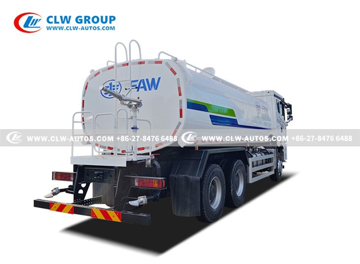 water spray truck