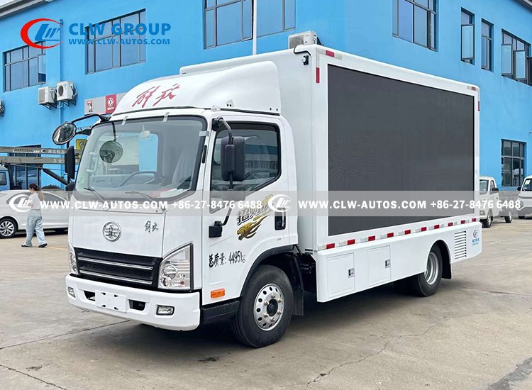 FAW Tiger Mobile LED Advertising Truck