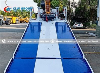 Flatbed Recovery Truck With 8 Ton Crane best