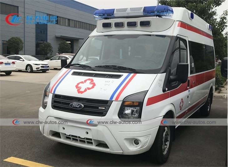 Ford Emergency Rescue Ambulance Vehicle