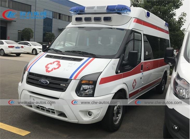 Ford Emergency Rescue Ambulance Vehicle