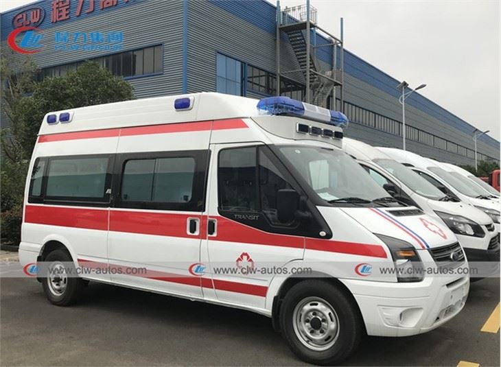 Ford Emergency Rescue Ambulance Vehicle