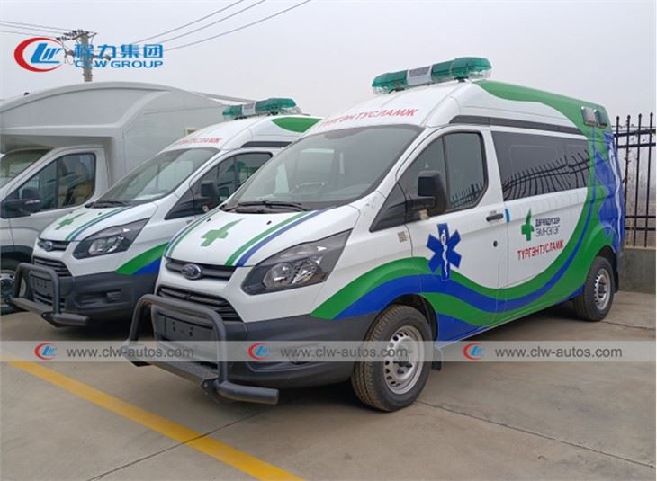 Ford Rescue Negative Pressure Ambulance For Epidemic Patients