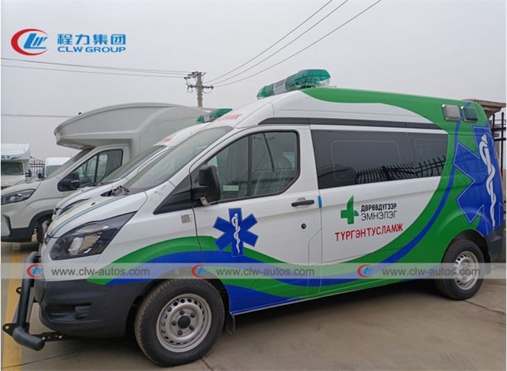 Ford Rescue Negative Pressure Ambulance For Epidemic Patients