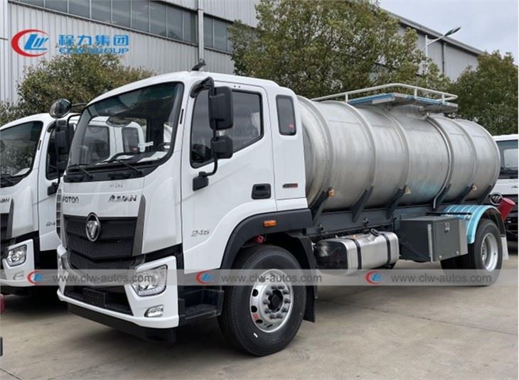 FOTON 10Tons Potable Drinking Water Transport Tank Truck