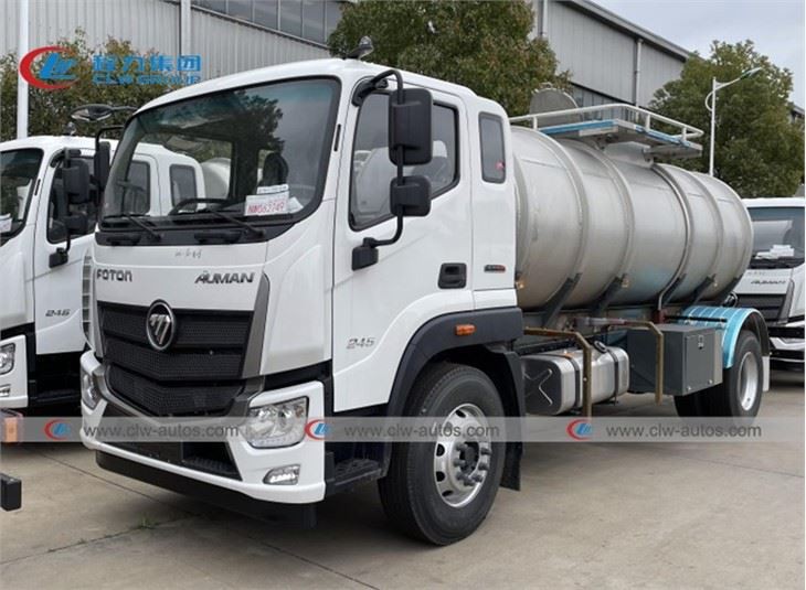 FOTON 10Tons Potable Drinking Water Transport Tank Truck