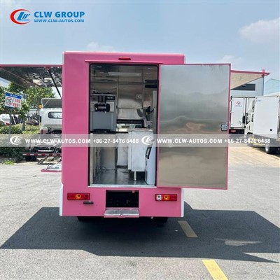FOTON 4-Wheel Gasoline Mobile Food Truck suppliers