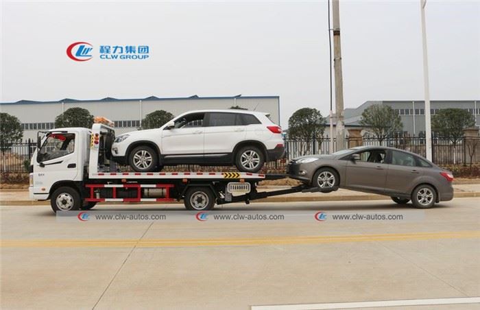 Foton 4tons 5tons Flatbed Wrecker Towing Truck