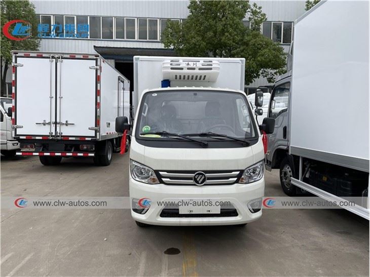 Foton 4X2 Gasoline Type Refrigerator Box Van Truck
