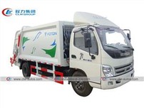Foton 8cbm Compactor Garbage Truck