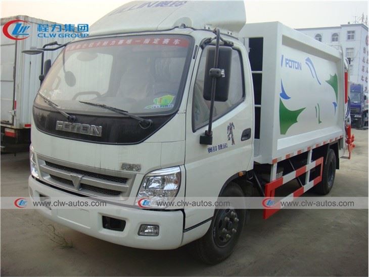 Foton 8cbm Compactor Garbage Truck