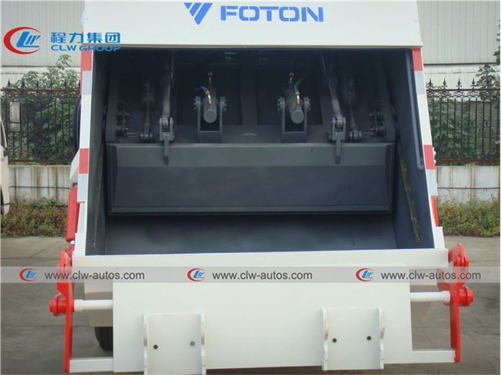 Foton 8cbm Compactor Garbage Truck
