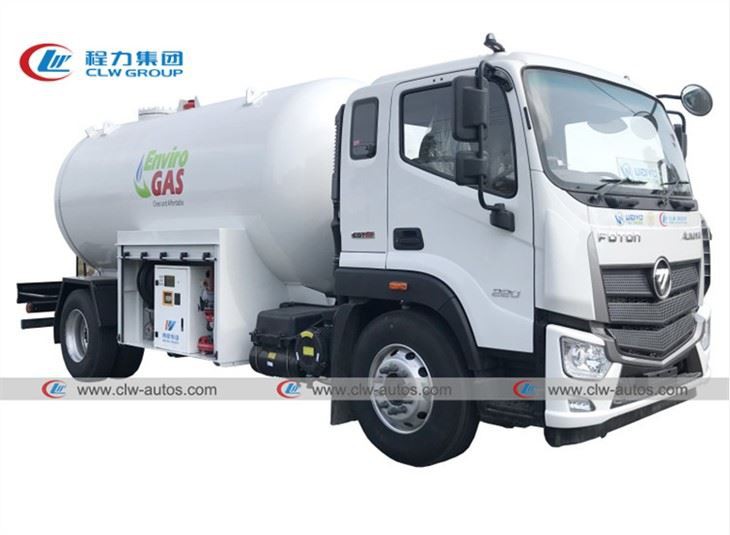 FOTON AUMAN 15000L 7MT LPG Bobtail Truck