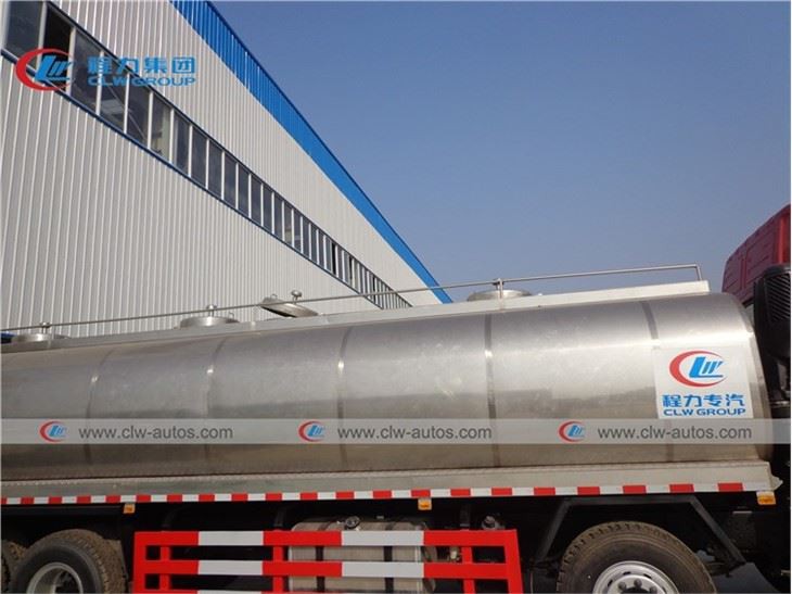 Foton Auman 8X4 24,500liters Fresh Milk Transport Tank Truck