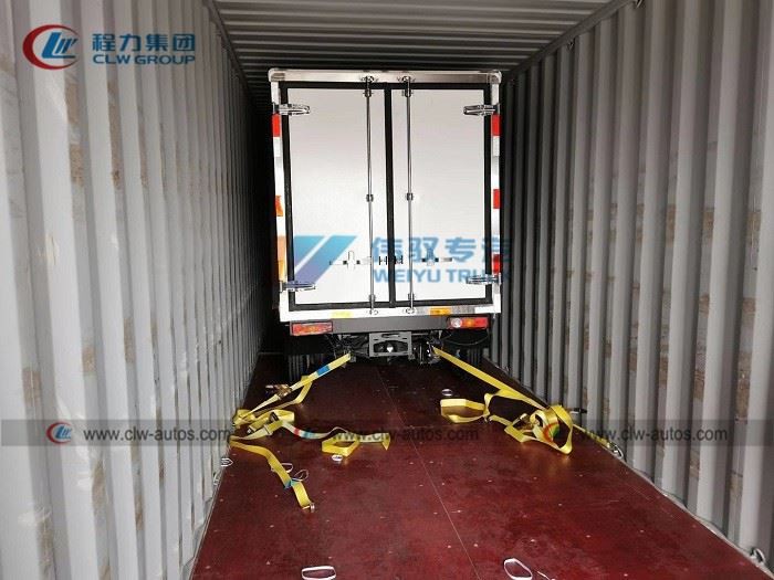 Foton Mini 1Ton Seafood And Fish Delivery Refrigerator Van Truck