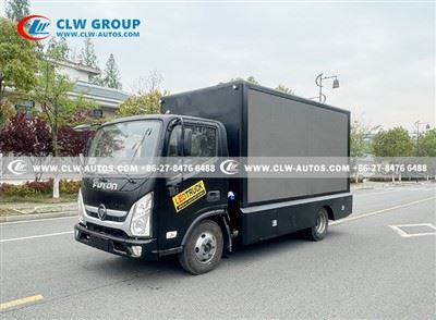 FOTON P4 LED Screen Mobile Stage Billboard Truck