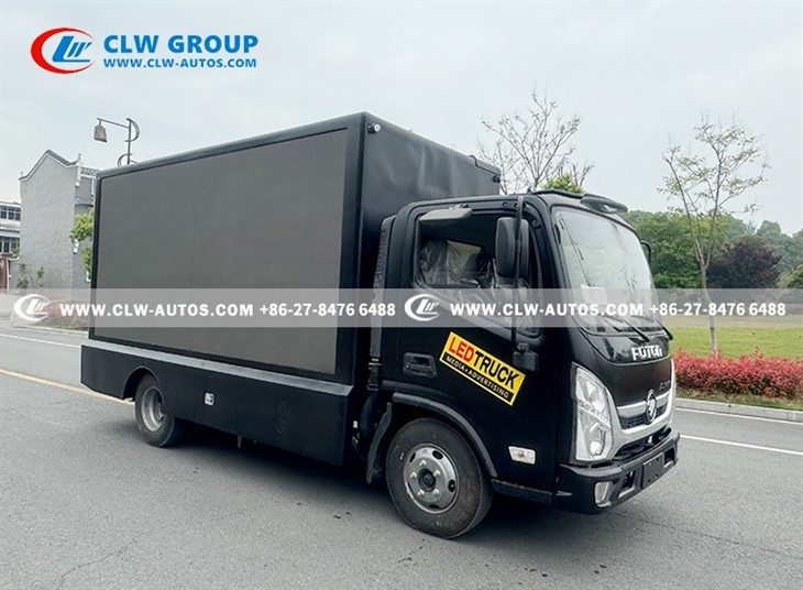 FOTON P4 LED Screen Mobile Stage Billboard Truck