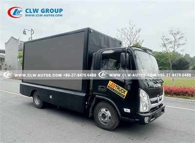 FOTON P4 LED Screen Mobile Stage Billboard Truck