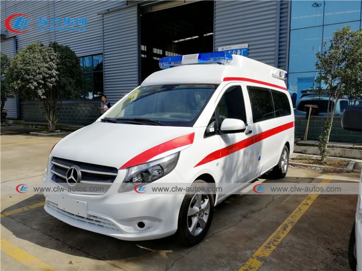 Gasoline Engine Mercedes Benz Ambulance
